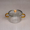 fireproof glass cooking pot califora