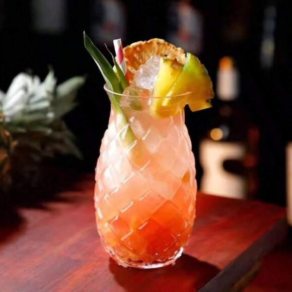 ice tea glass jar shaped 1 pcs califora