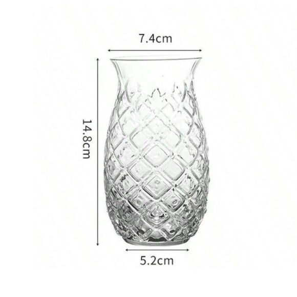ice tea glass jar shaped 1 pcs califora