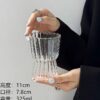 american breakfast coffee mug ice tea glass califora