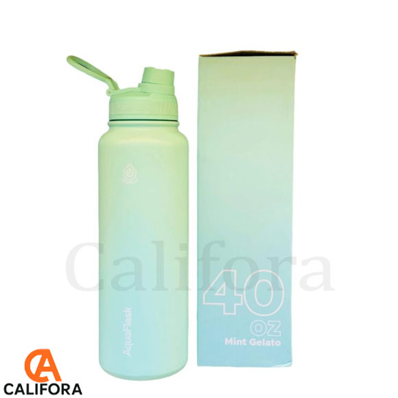 AquaFlask Water Bottle 40oz - Mint Gelato