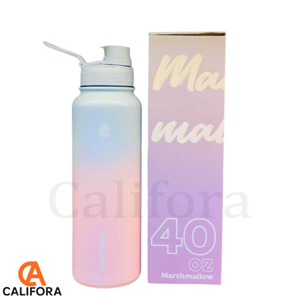 AquaFlask Bottle Dream Collection 40oz - Marshmallow