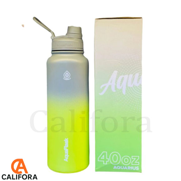 AquaFlask Water Bottle 40oz - Aquarius