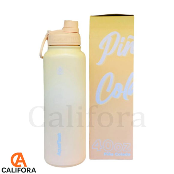 AquaFlask Water Bottle 40oz – Pina Colada