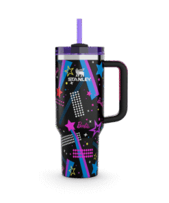 stanley quencher tumbler – 40oz – barbie™ ’80 rockers | original packaging
