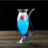 creative vampires glass with built in straw califora