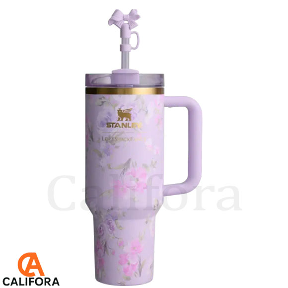 Stanley LoveShackFancy Quencher Tumbler 40oz - Happy Thoughts