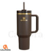 Stanley Quencher FlowState Tumbler 40oz - Chocolate Gold