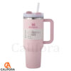 Stanley Quencher FlowState Tumbler 40oz - Dust Pink