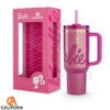 Stanley Quencher Tumbler 40oz Barbie Icon