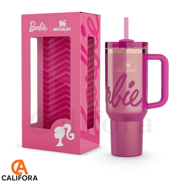 Stanley Quencher Tumbler 40oz Barbie Icon