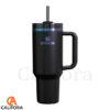 Stanley Quencher Tumbler 40oz - Black Chroma