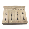 new elegant cutlery box