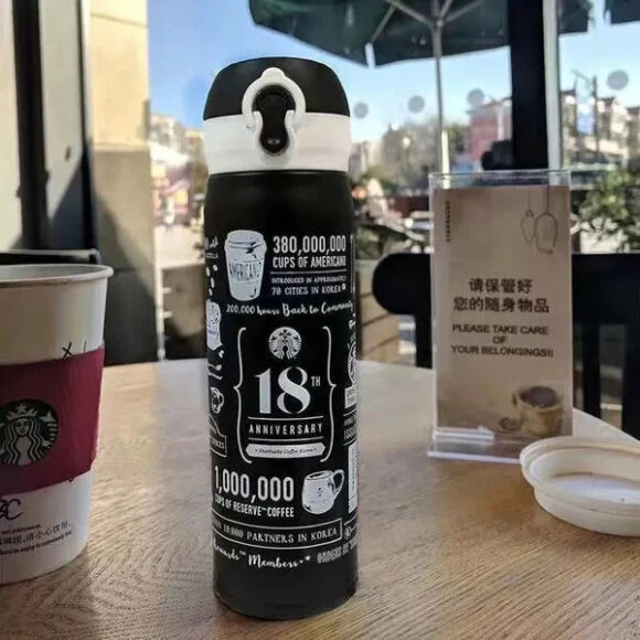 starbucks insulated tumbler black 420ml califora