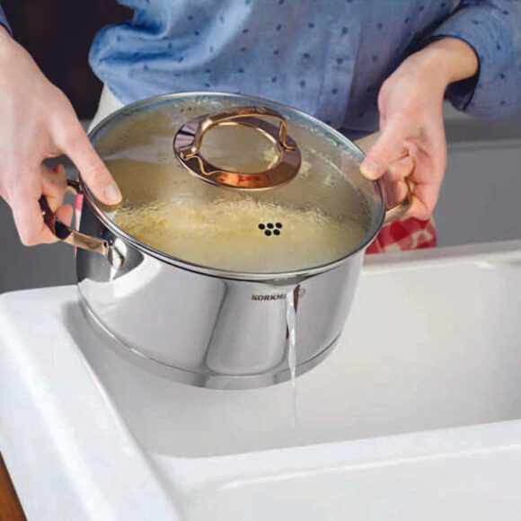korkmaz a 1040 rosanna cooking pot set