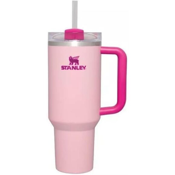 stanley quencher h2.o flowstate™ tumbler flamingo pink